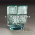 Four Grids Rotating Crystal Photo Frame